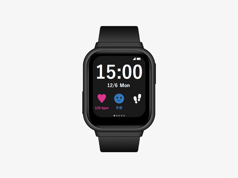 SIM搭載 体調管理スマートウォッチ
